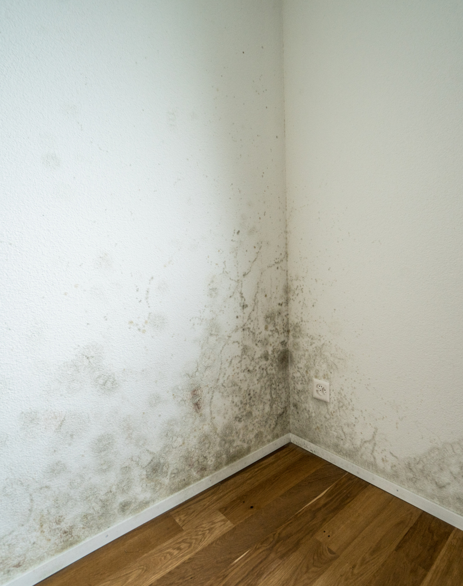 toxic mold and mildew in apartment